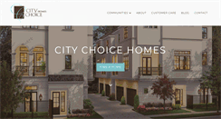 Desktop Screenshot of citychoicehomes.com