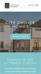 Mobile Screenshot of citychoicehomes.com